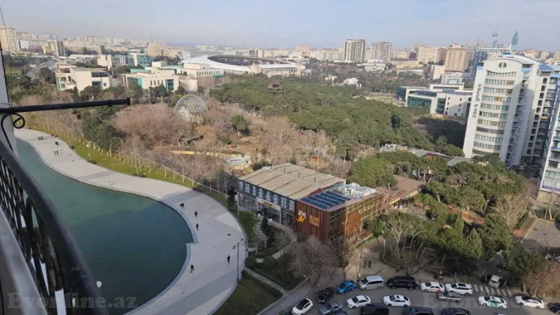 Kirayə verilir 3 otaqlı Mənzil Yeni tikili 130 m² Nəsimi r. - şəkil 10