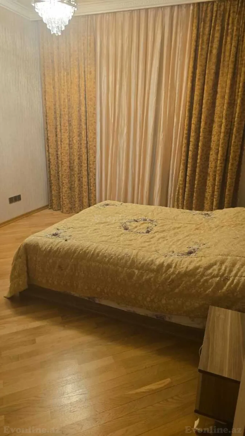 Kirayə verilir 3 otaqlı Mənzil Yeni tikili 130 m² Nəsimi r. - şəkil 16