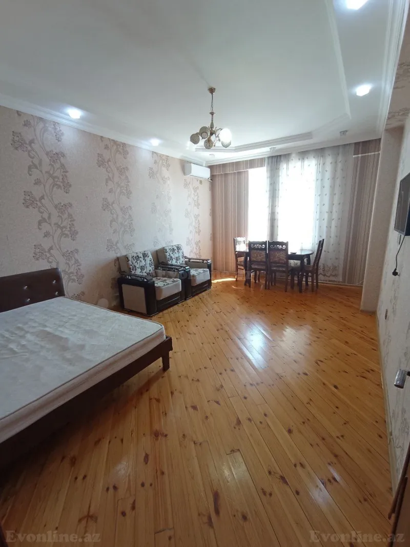 Kirayə verilir 1 otaqlı Mənzil Yeni tikili 55 m² Abşeron r. - şəkil 2