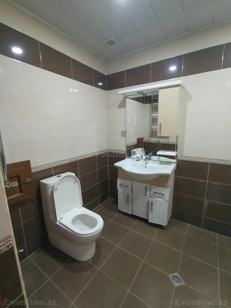 Kirayə verilir 1 otaqlı Mənzil Yeni tikili 55 m² Abşeron r. - şəkil 5