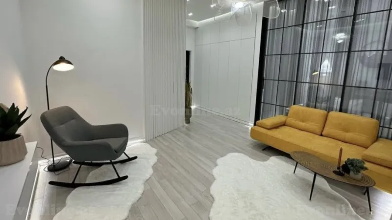 Kirayə verilir 2 otaqlı Mənzil Yeni tikili 60 m² Nəsimi r. - şəkil 20