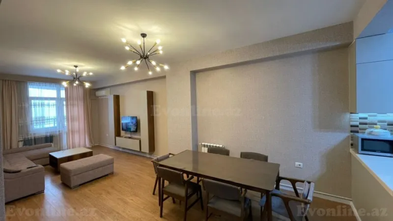 Kirayə verilir 3 otaqlı Mənzil Yeni tikili 120 m² Xətai m. - şəkil 3