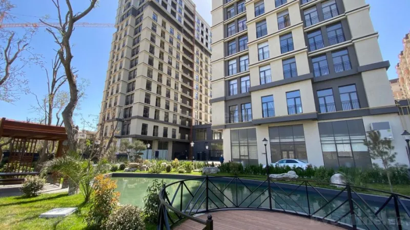 Satılır 2 otaqlı Mənzil Yeni tikili 90 m² Gənclik m. - şəkil 5