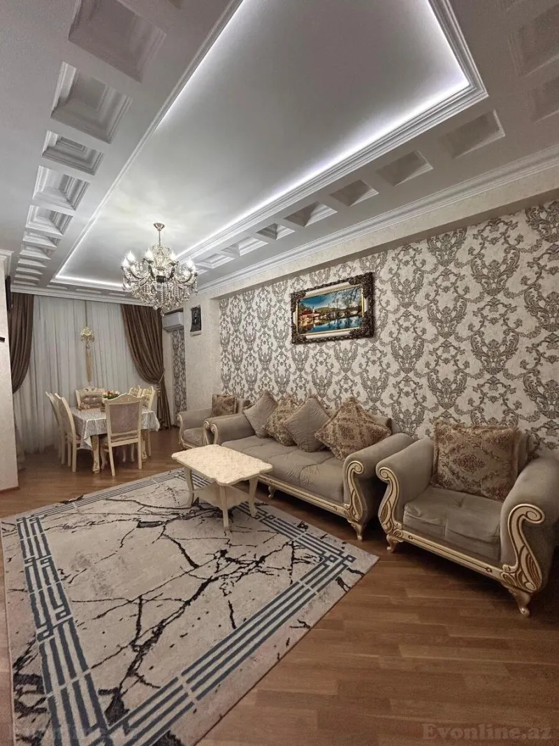 Kirayə verilir 4 otaqlı Mənzil Yeni tikili 140 m² Həzi Aslanov - şəkil 3