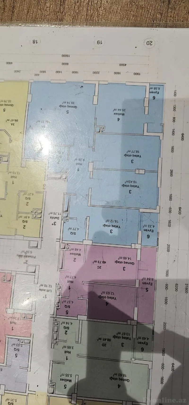 Satılır 4 otaqlı Mənzil Yeni tikili 150 m² Binəqədi r. - şəkil 2