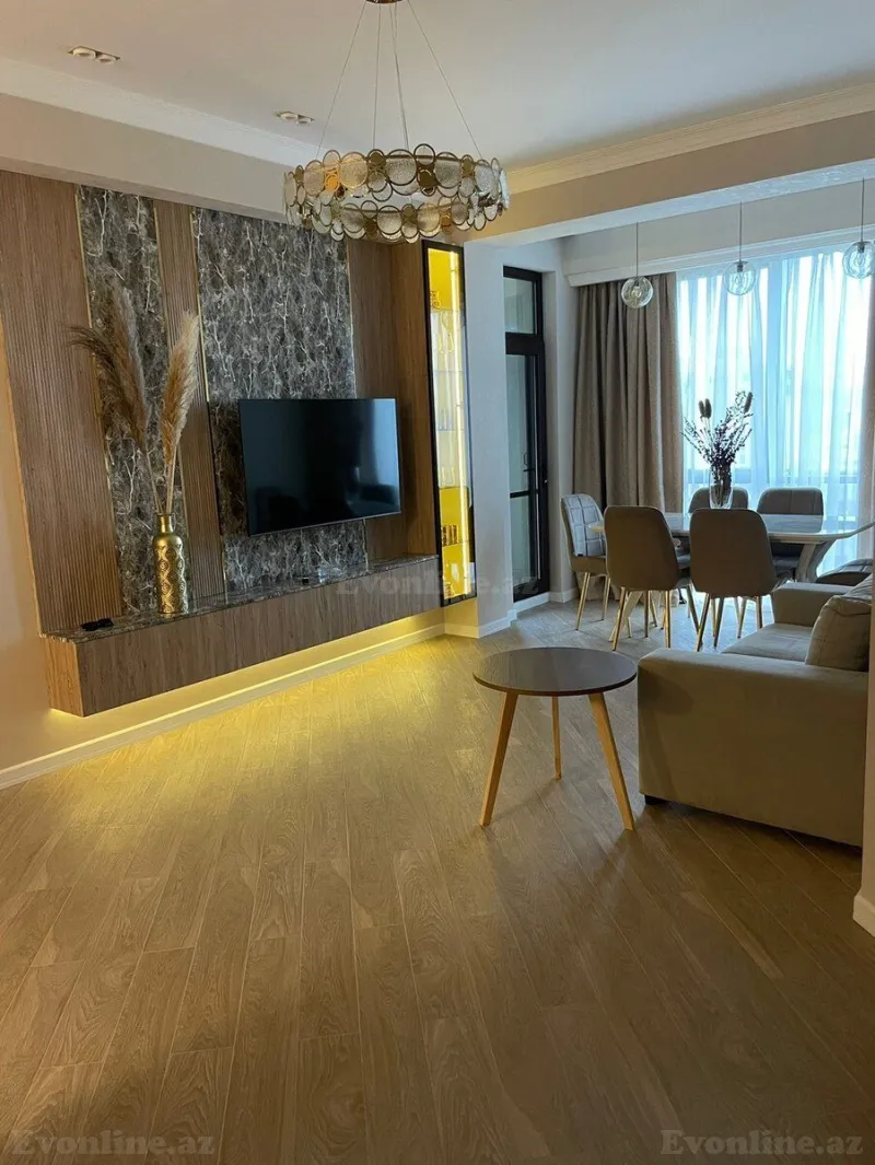 Kirayə verilir 3 otaqlı Mənzil Yeni tikili 105 m² Nizami m. - şəkil 3