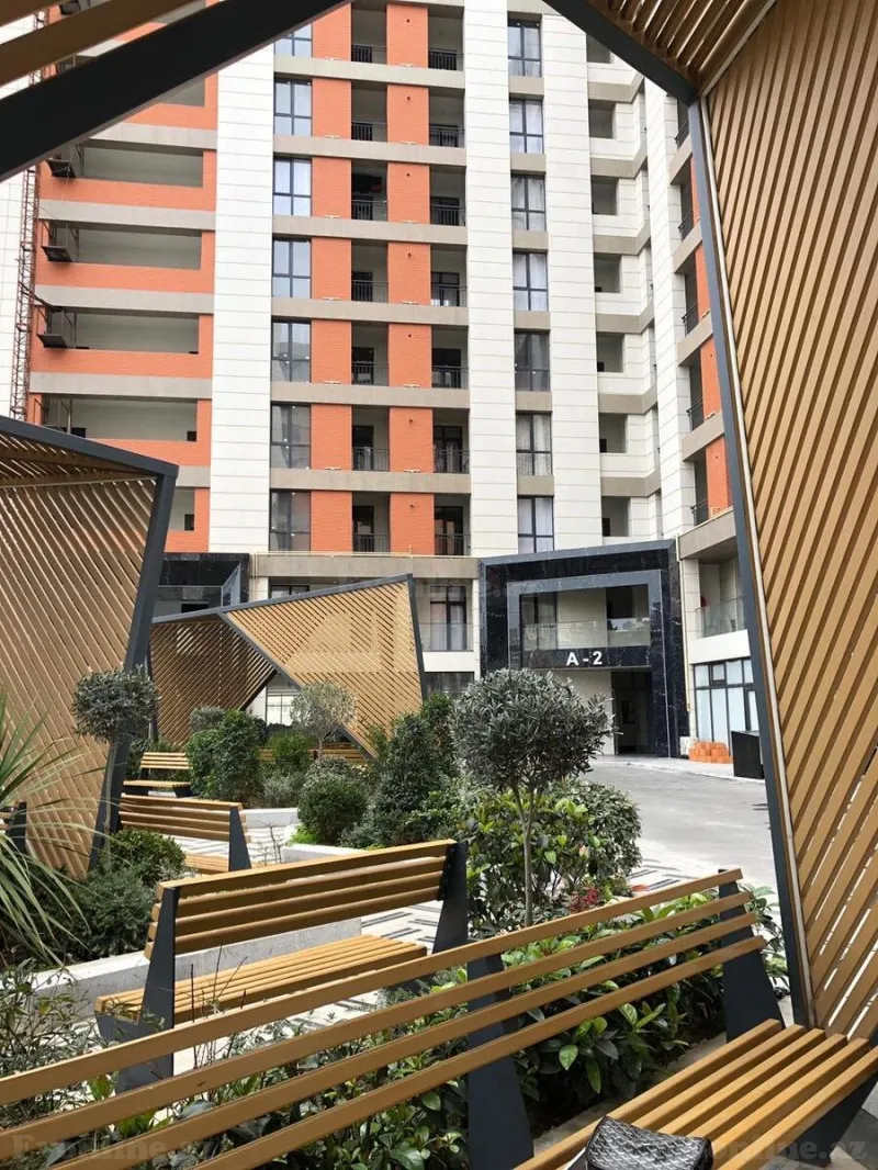 Kirayə verilir 2 otaqlı Mənzil Yeni tikili 80 m² Nizami m. - şəkil 2
