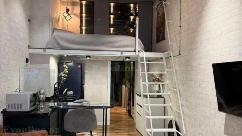 Satılır 2 otaqlı Mənzil Yeni tikili 40 m² Nərimanov r. - şəkil 2