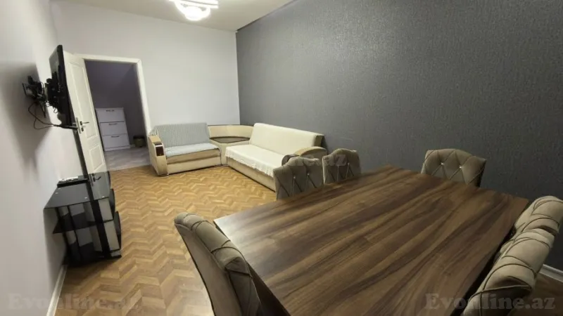 Kirayə verilir 3 otaqlı Mənzil Yeni tikili 77 m² Yasamal - şəkil 3