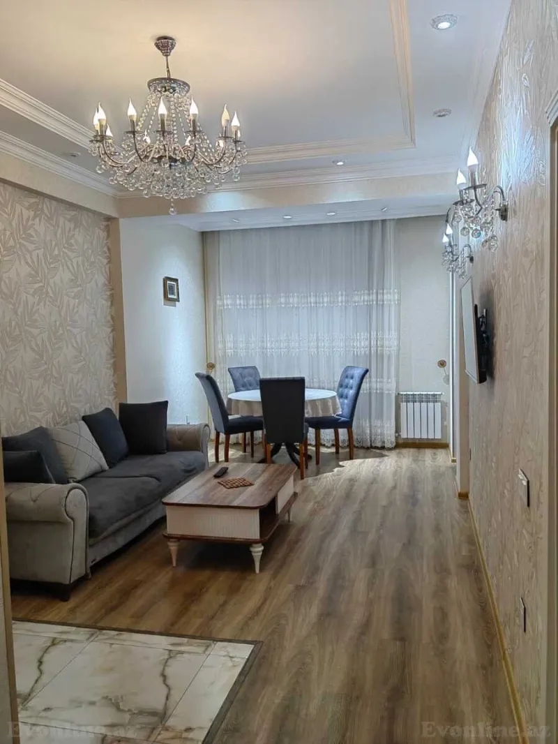Kirayə verilir 2 otaqlı Mənzil Yeni tikili 60 m² 28 May m. - şəkil 2