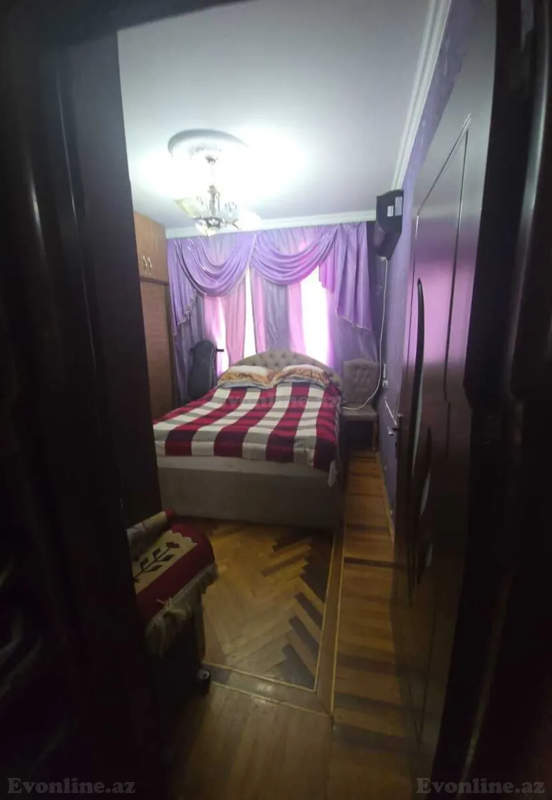Satılır 2 otaqlı Mənzil Köhnə tikili 60 m² Əhmədli - şəkil 5