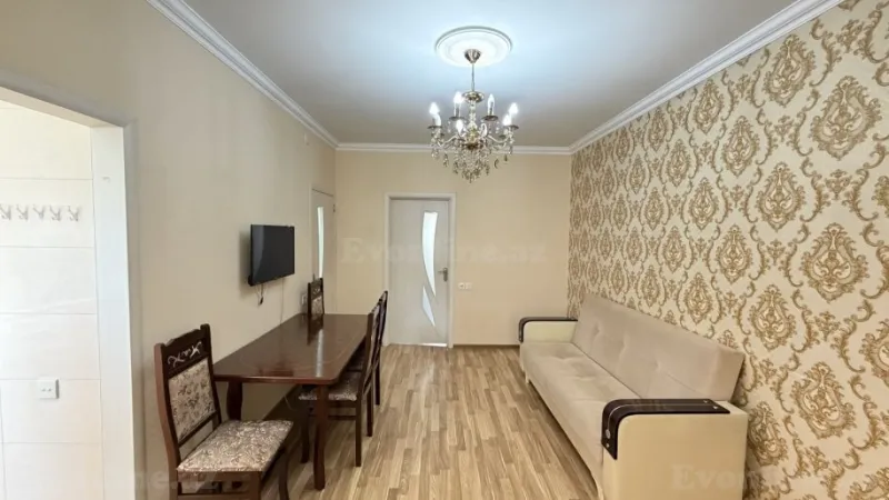 2 otaqlı Mənzil 55 m² 7-ci mikrorayon Kirayə verilir