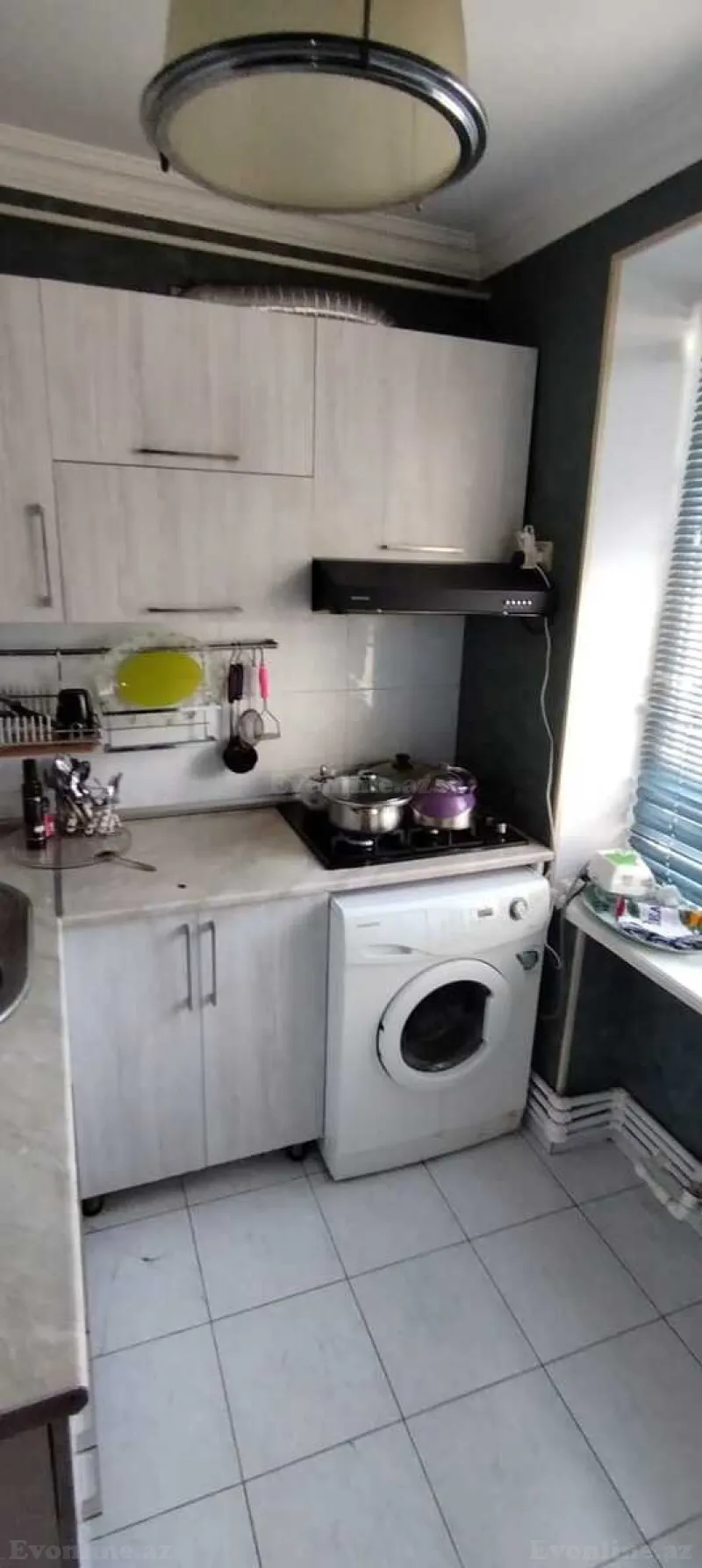 Satılır 3 otaqlı Mənzil Köhnə tikili 60 m² Elmlər Akademiyası m. - şəkil 5