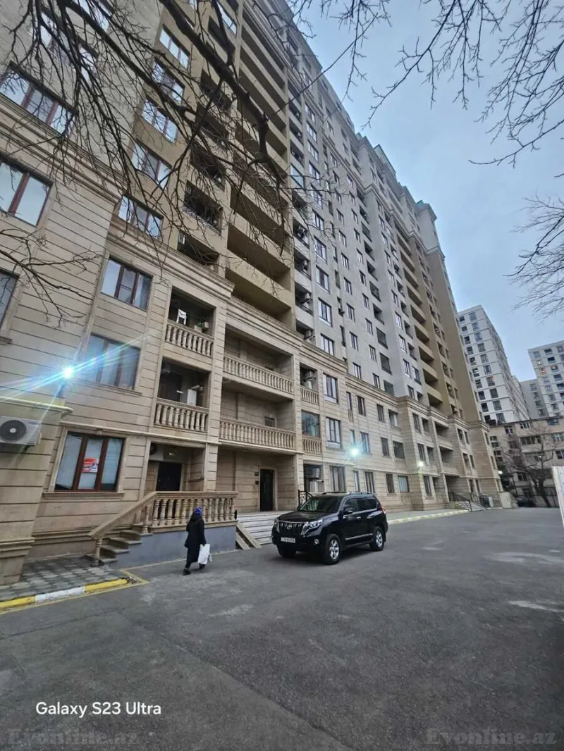 Kirayə verilir 3 otaqlı Mənzil Yeni tikili 95 m² Yasamal - şəkil 3
