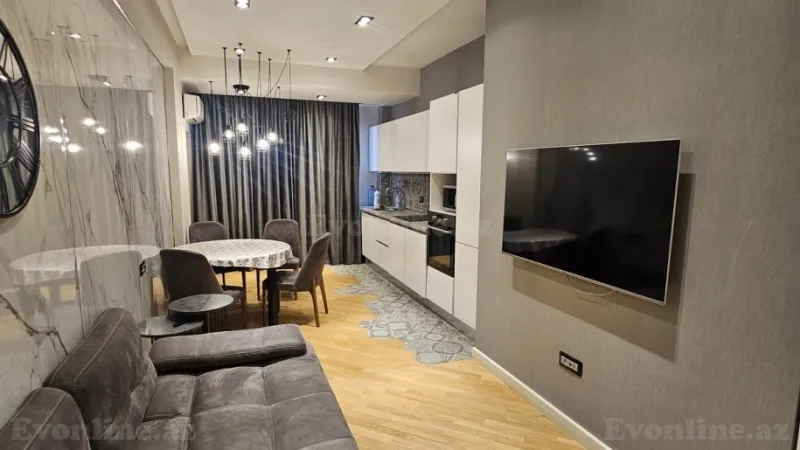 Kirayə verilir 3 otaqlı Mənzil Yeni tikili 95 m² Yasamal - şəkil 8