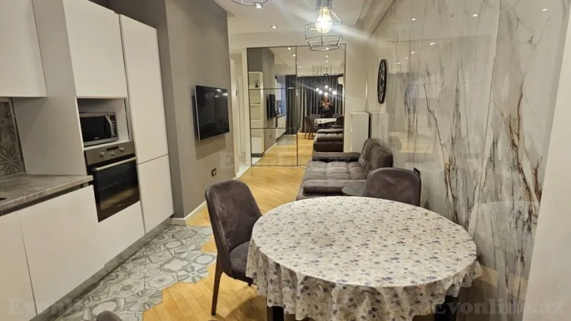 Kirayə verilir 3 otaqlı Mənzil Yeni tikili 95 m² Yasamal - şəkil 10