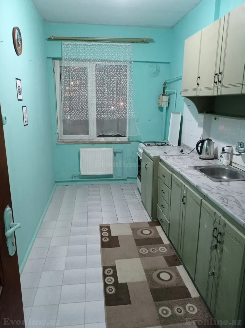 Kirayə verilir 1 otaqlı Mənzil Yeni tikili 44 m² İnşaatçılar m. - şəkil 10