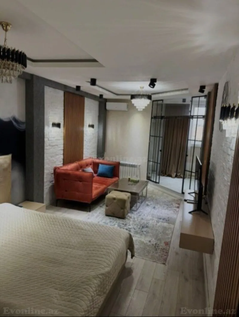 Kirayə verilir 1 otaqlı Mənzil Yeni tikili 55 m² 28 May m. - şəkil 2