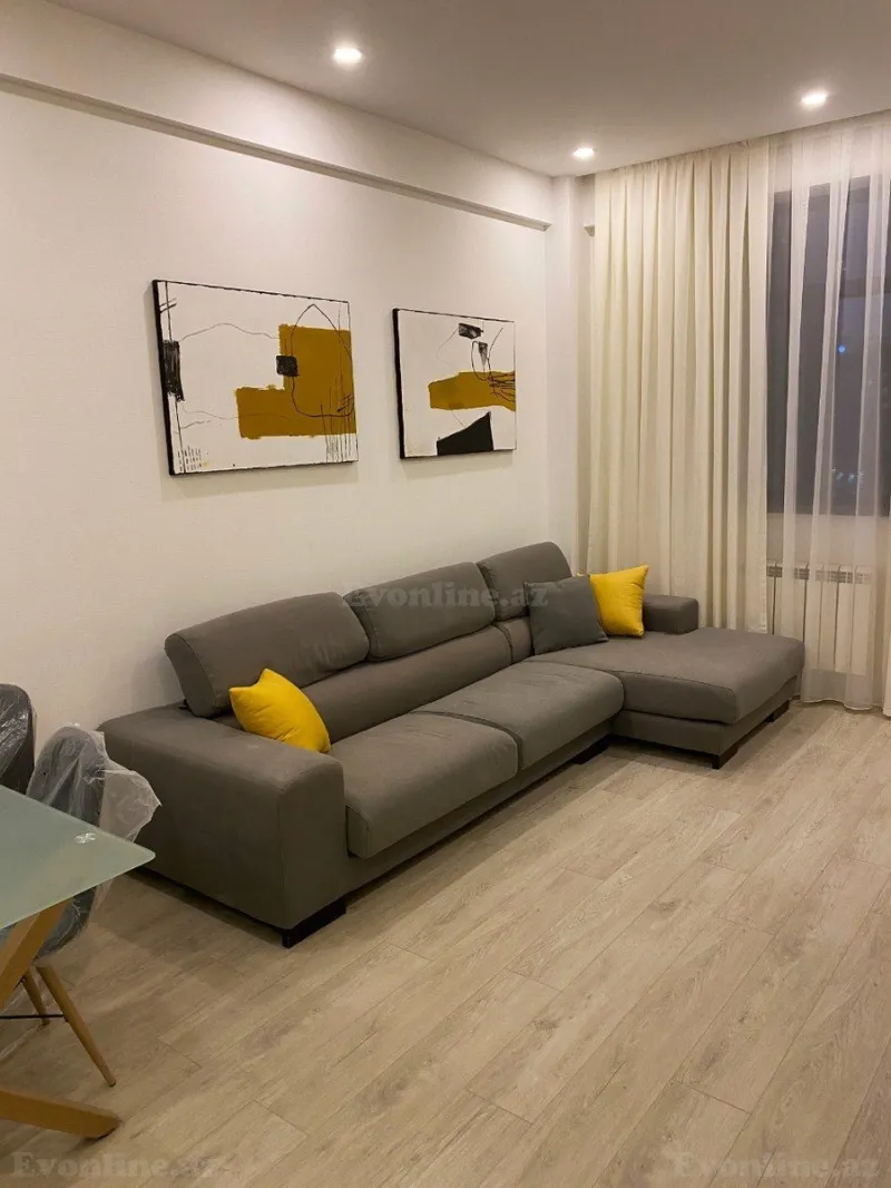 Kirayə verilir 2 otaqlı Mənzil Yeni tikili 60 m² Xətai m. - şəkil 7