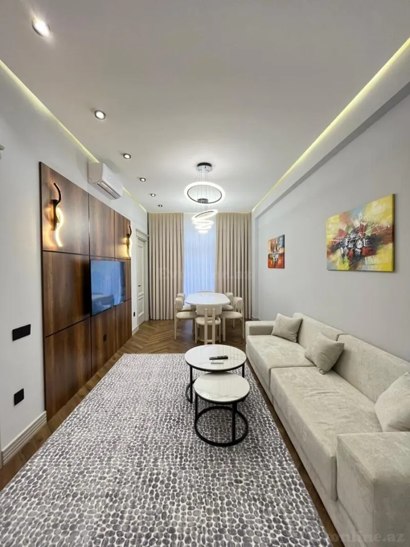 3 otaqlı Mənzil 77 m² Nərimanov r. Satılır
