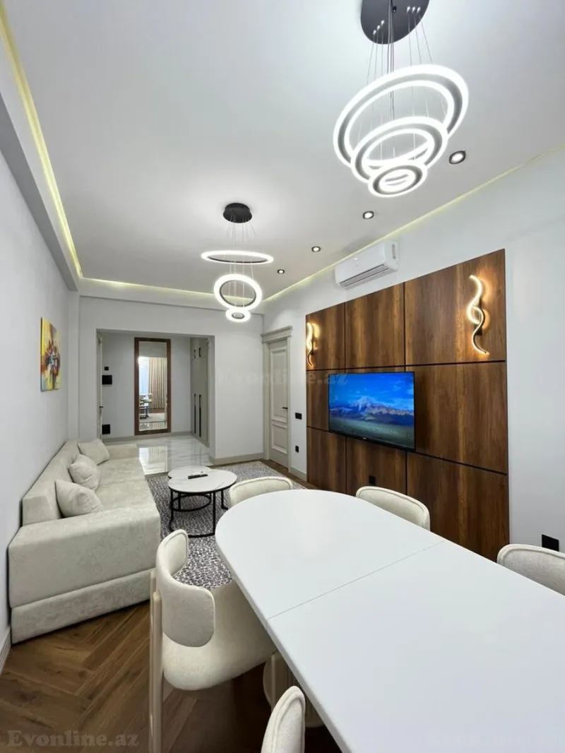 Satılır 3 otaqlı Mənzil Yeni tikili 77 m² Nərimanov r. - şəkil 3