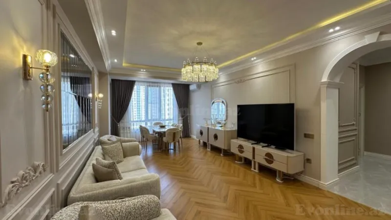 3 otaqlı Mənzil 136 m² Nərimanov r. Satılır