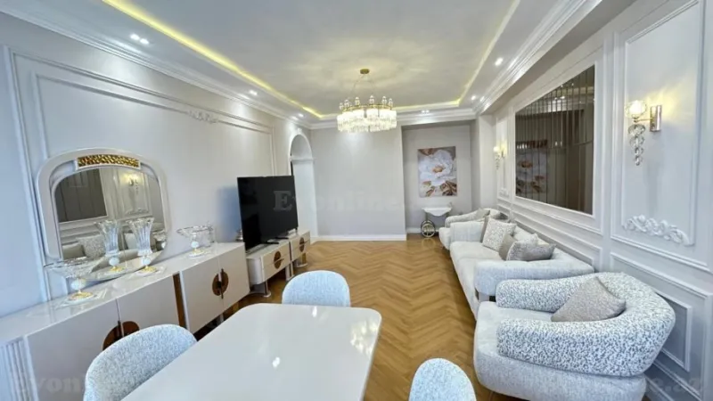 Satılır 3 otaqlı Mənzil Yeni tikili 136 m² Nərimanov r. - şəkil 2