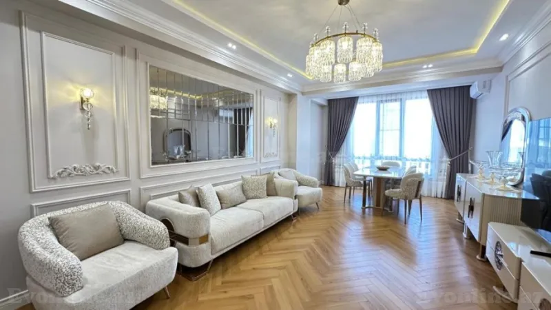 Satılır 3 otaqlı Mənzil Yeni tikili 136 m² Nərimanov r. - şəkil 3