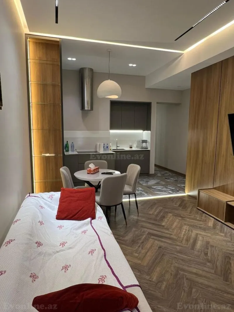 Kirayə verilir 2 otaqlı Mənzil Yeni tikili 70 m² Nəsimi r. - şəkil 4