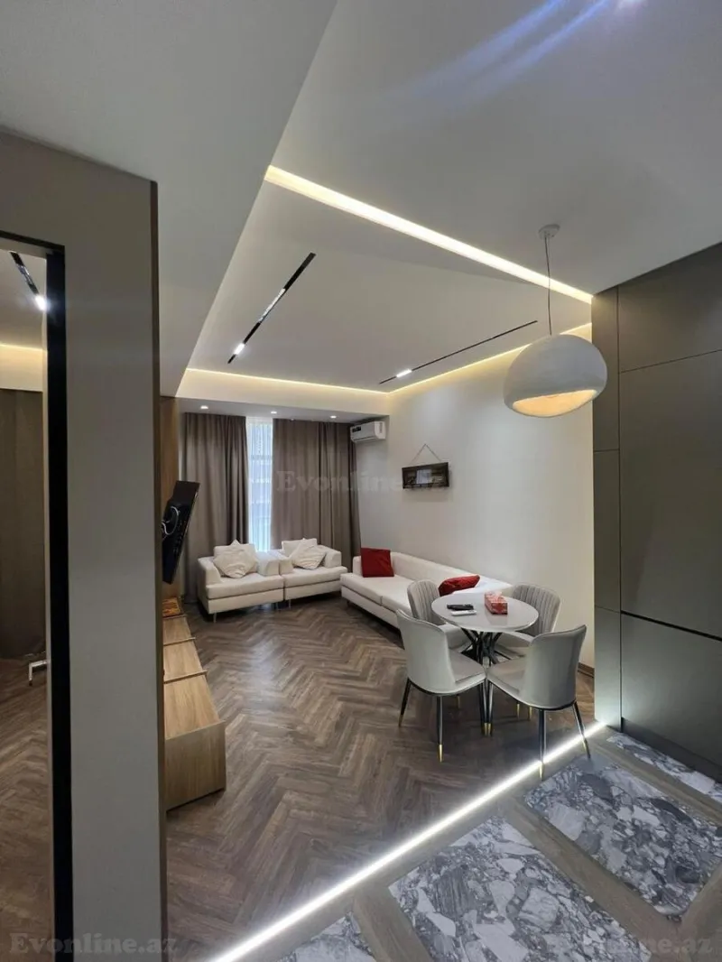 Kirayə verilir 2 otaqlı Mənzil Yeni tikili 70 m² Nəsimi r. - şəkil 6