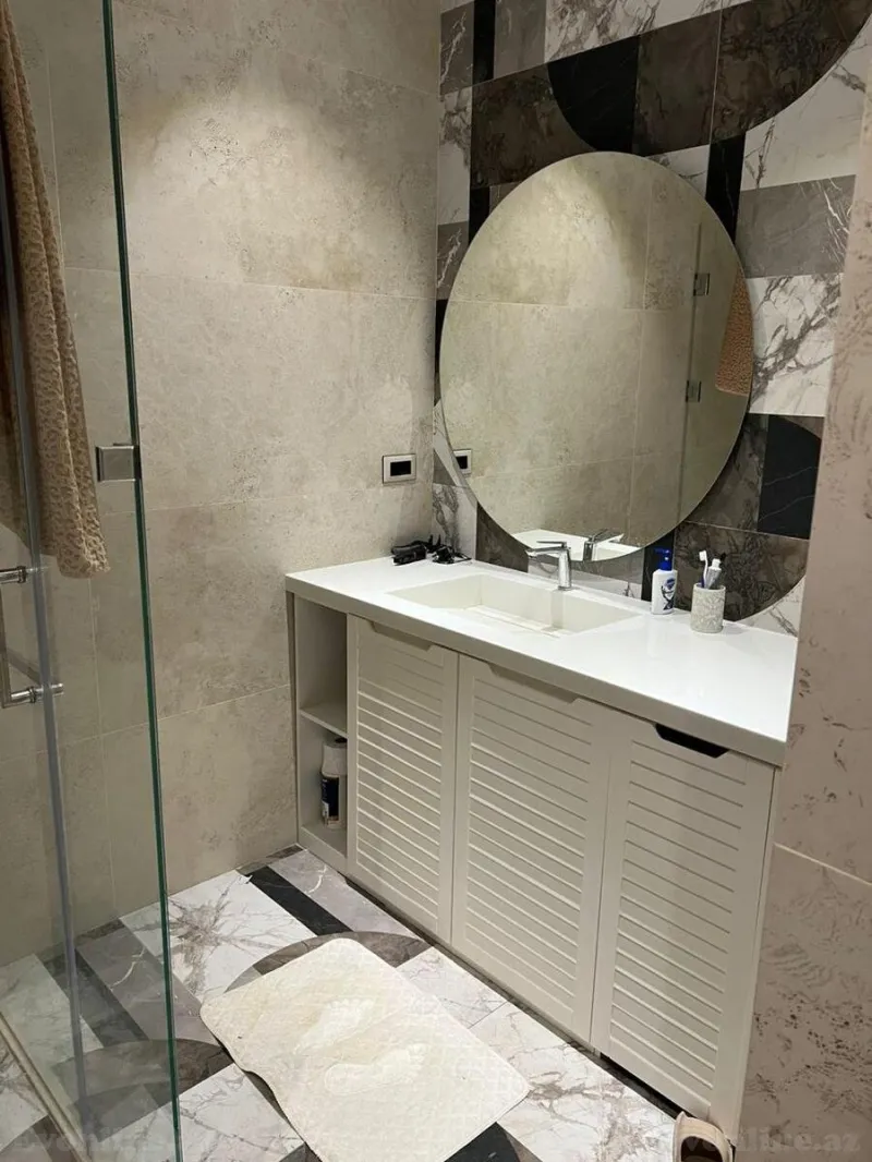 Kirayə verilir 2 otaqlı Mənzil Yeni tikili 70 m² Nəsimi r. - şəkil 7
