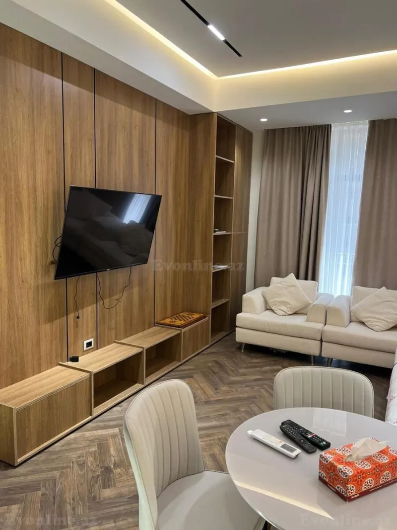Kirayə verilir 2 otaqlı Mənzil Yeni tikili 70 m² Nəsimi r. - şəkil 16