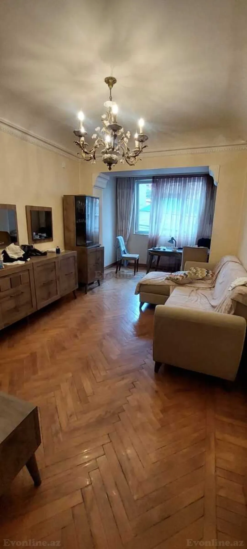 Satılır 3 otaqlı Mənzil Köhnə tikili 67 m² Nizami m. - şəkil 2