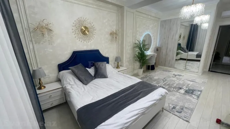 Kirayə verilir 3 otaqlı Mənzil Yeni tikili 110 m² Nəsimi r. - şəkil 7