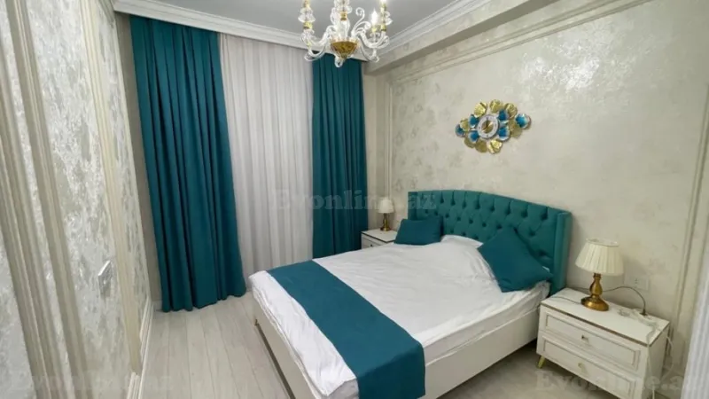 Kirayə verilir 3 otaqlı Mənzil Yeni tikili 110 m² Nəsimi r. - şəkil 9