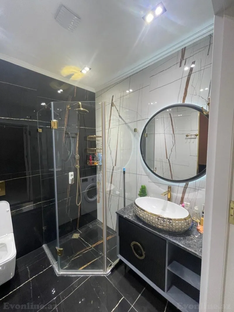 Kirayə verilir 3 otaqlı Mənzil Yeni tikili 110 m² Nəsimi r. - şəkil 12