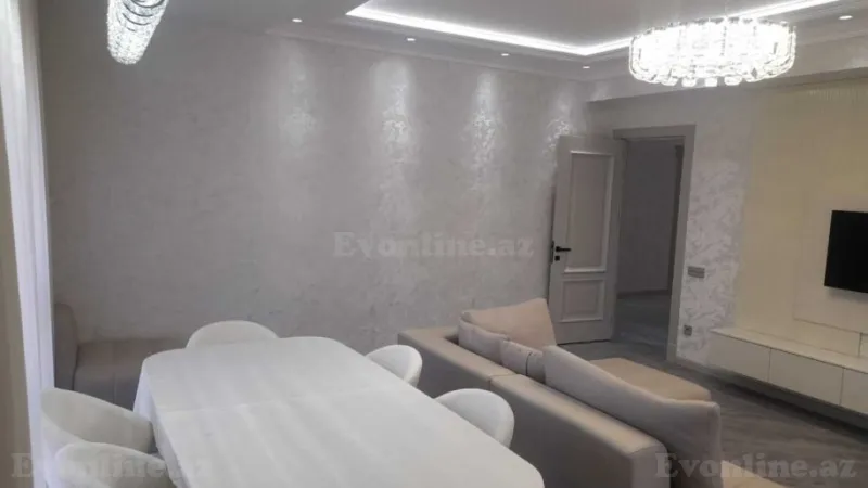 Kirayə verilir 3 otaqlı Mənzil Yeni tikili 130 m² Xətai m. - şəkil 4