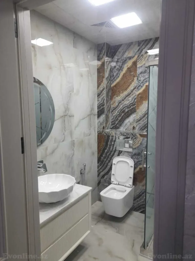Kirayə verilir 3 otaqlı Mənzil Yeni tikili 130 m² Xətai m. - şəkil 18