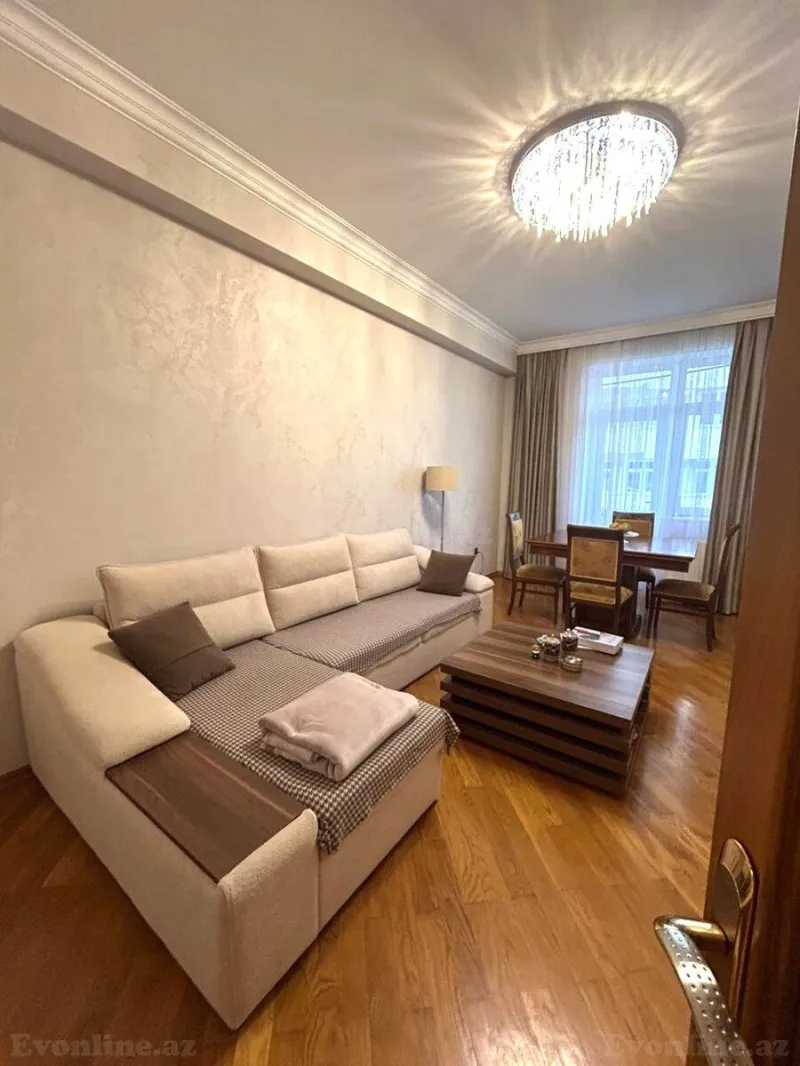Kirayə verilir 2 otaqlı Mənzil Yeni tikili 85 m² Xətai m. - şəkil 3
