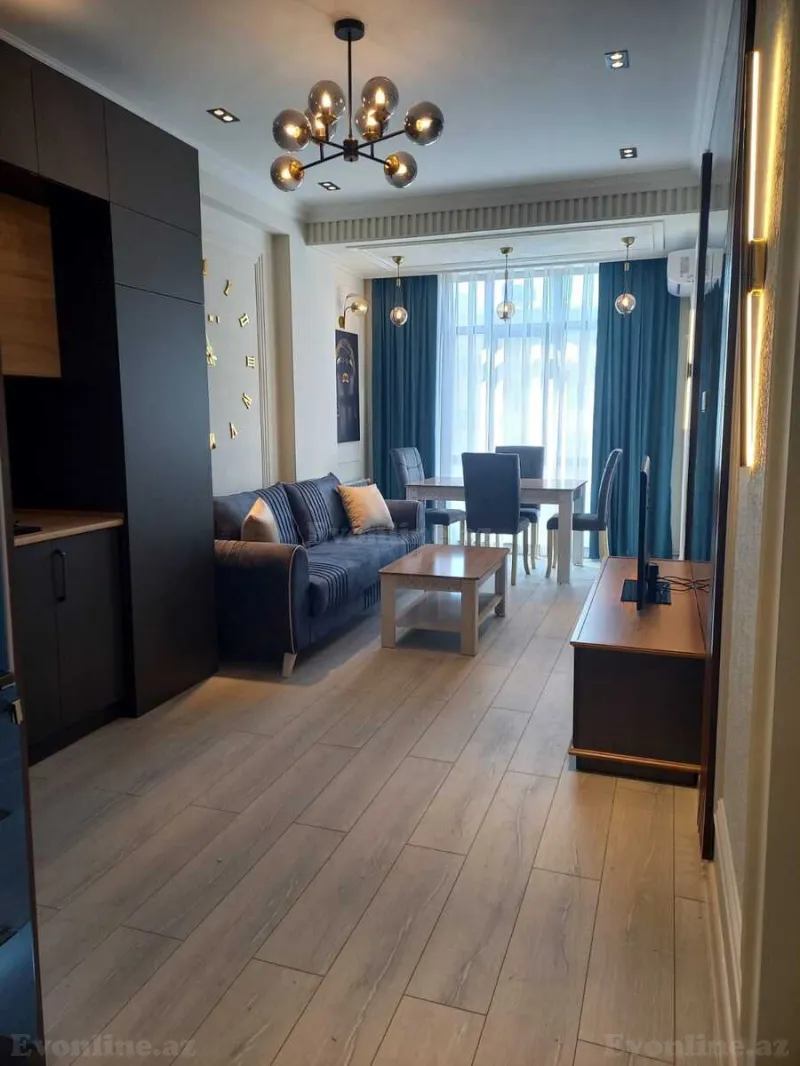 2 otaqlı Mənzil 60 m² Nərimanov r. Kirayə verilir