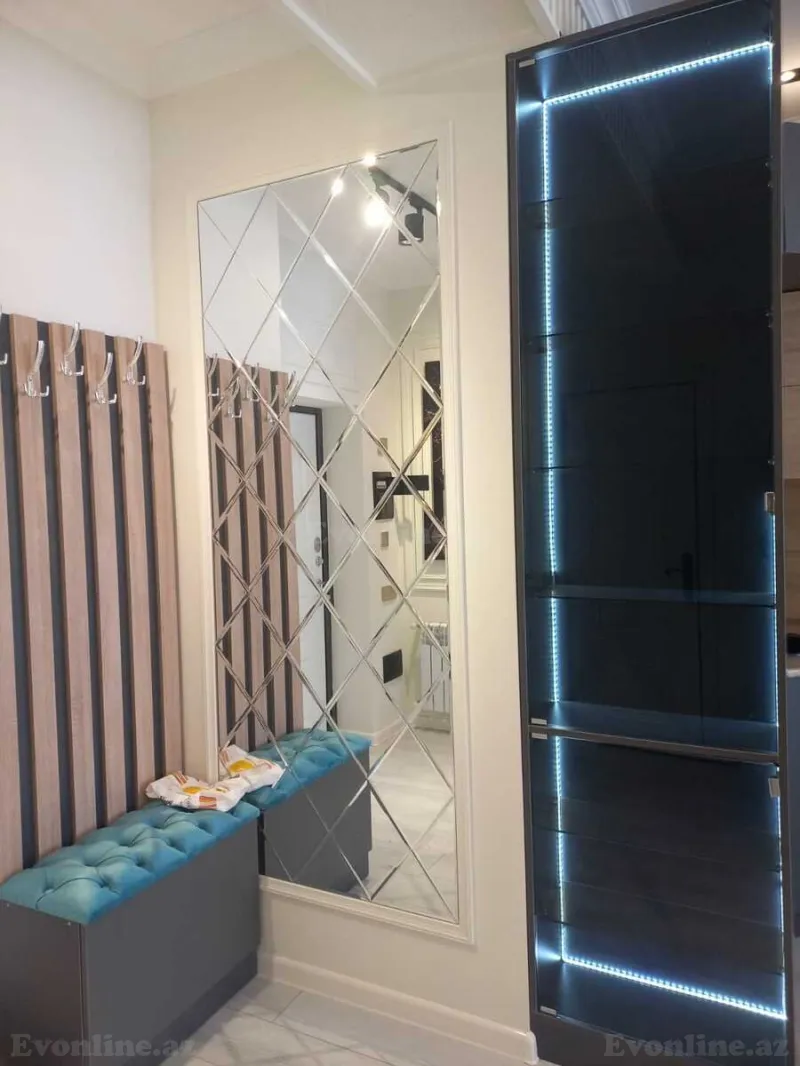 Kirayə verilir 2 otaqlı Mənzil Yeni tikili 60 m² Nərimanov r. - şəkil 9