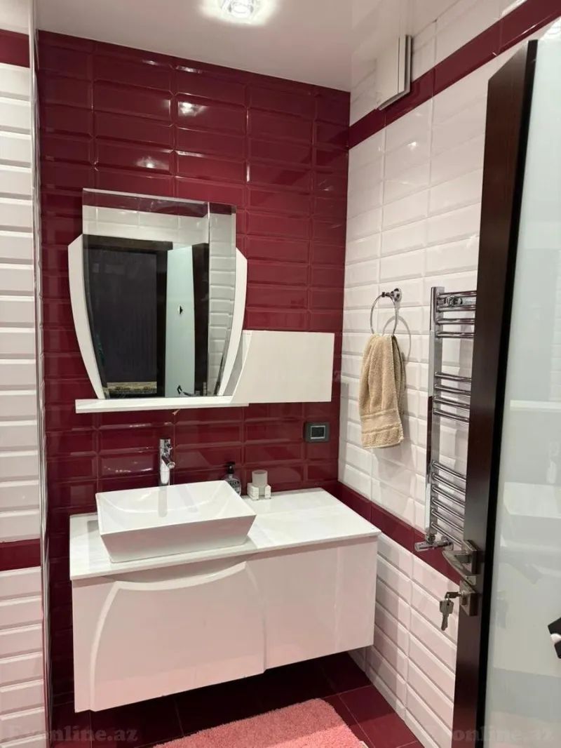 Kirayə verilir 3 otaqlı Mənzil Yeni tikili 160 m² Nizami m. - şəkil 14