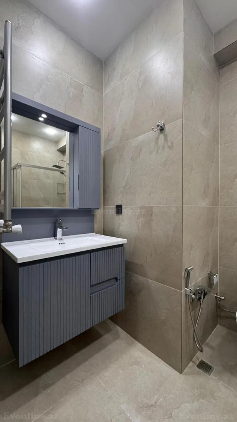 Kirayə verilir 2 otaqlı Mənzil Yeni tikili 55 m² Yasamal - şəkil 9