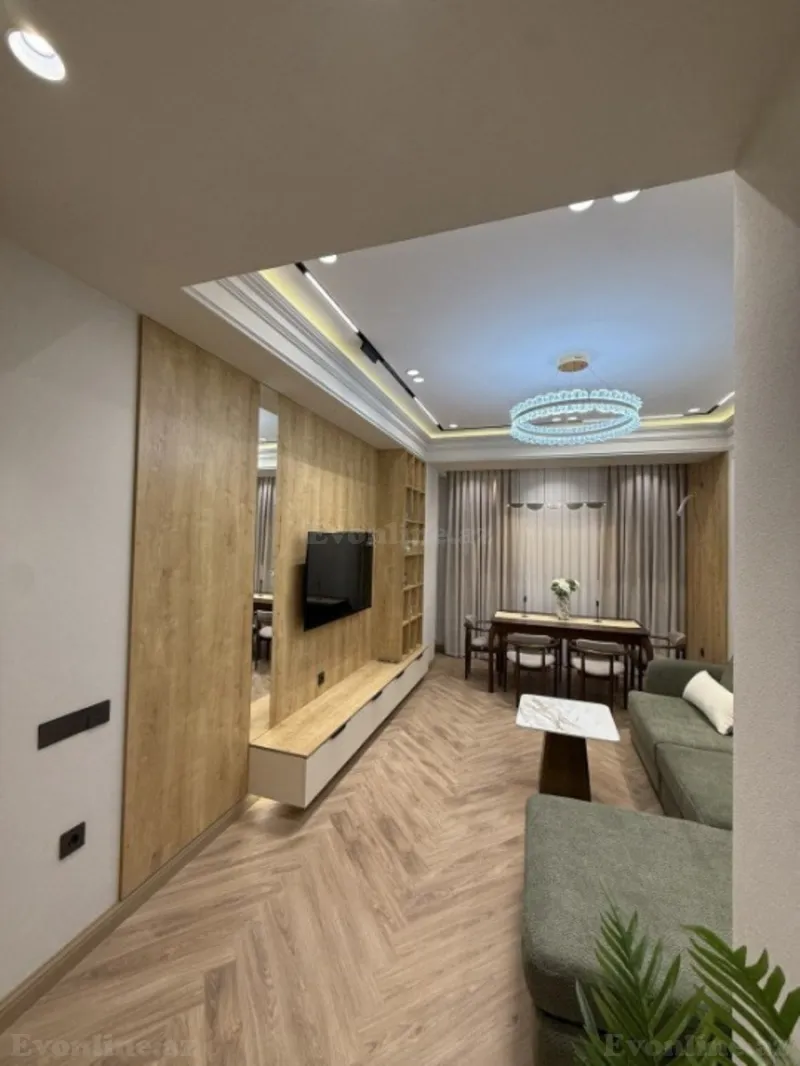 Satılır 2 otaqlı Mənzil Yeni tikili 83 m² Nərimanov r. - şəkil 3