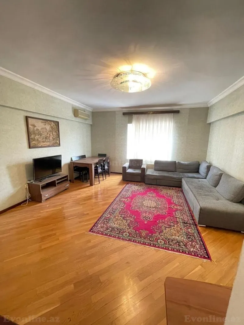 Kirayə verilir 3 otaqlı Mənzil Yeni tikili 130 m² Nəsimi r. - şəkil 5