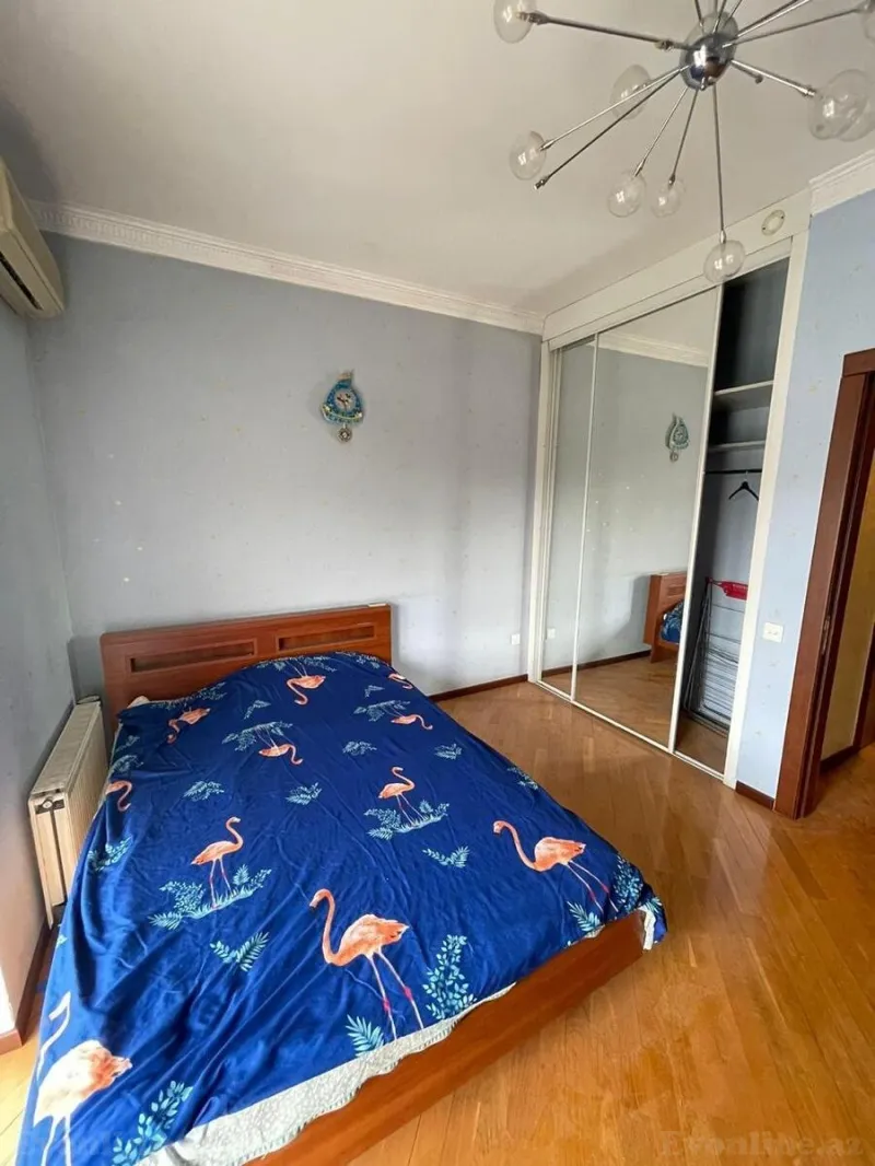 Kirayə verilir 3 otaqlı Mənzil Yeni tikili 130 m² Nəsimi r. - şəkil 9