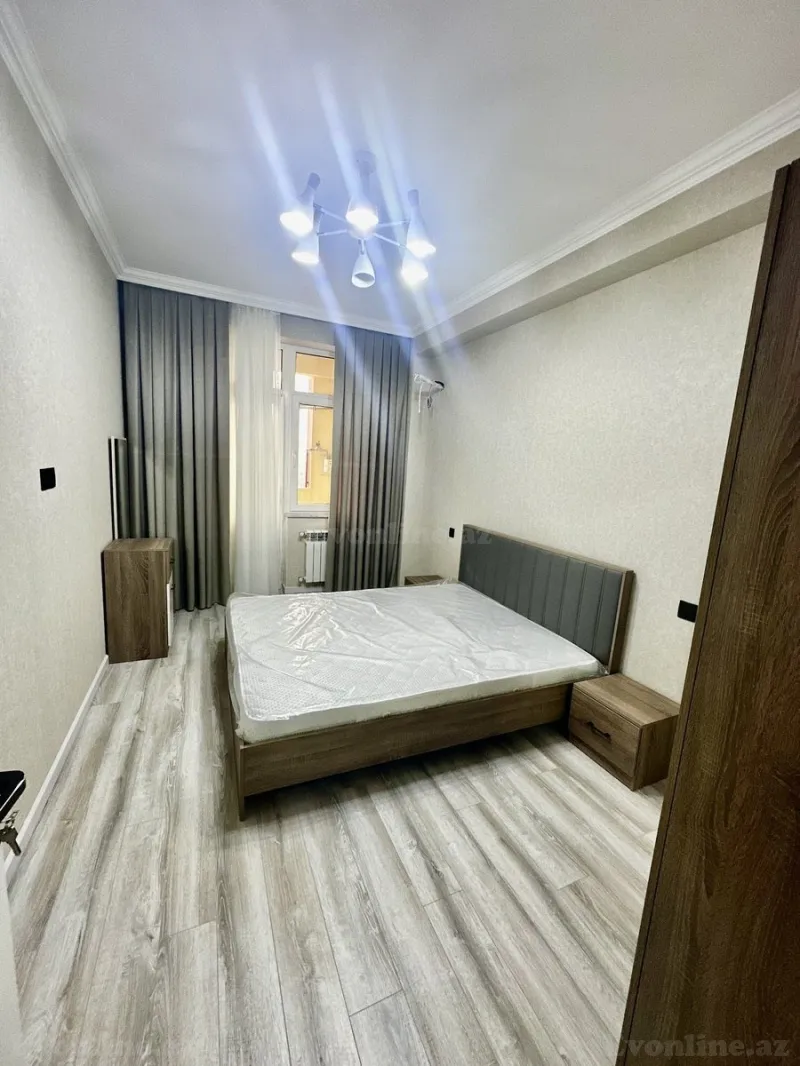 Kirayə verilir 2 otaqlı Mənzil Yeni tikili 66 m² Neftçilər m. - şəkil 3