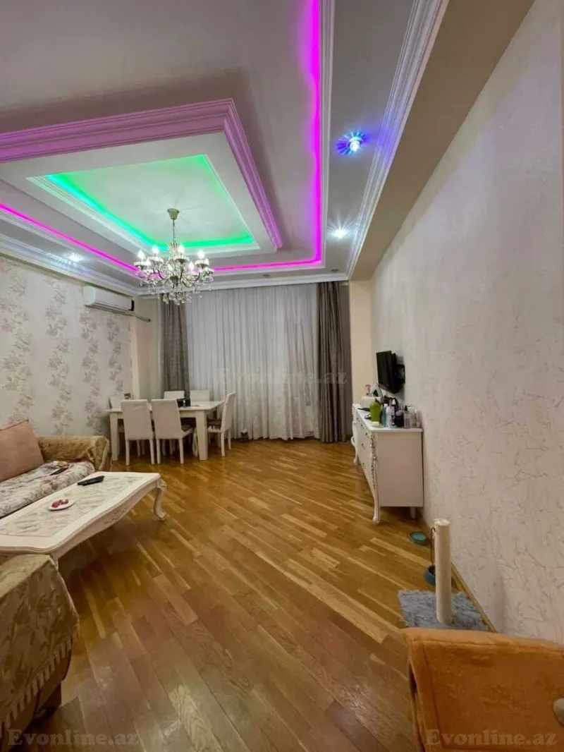 Kirayə verilir 2 otaqlı Mənzil Yeni tikili 65 m² Xətai m. - şəkil 2