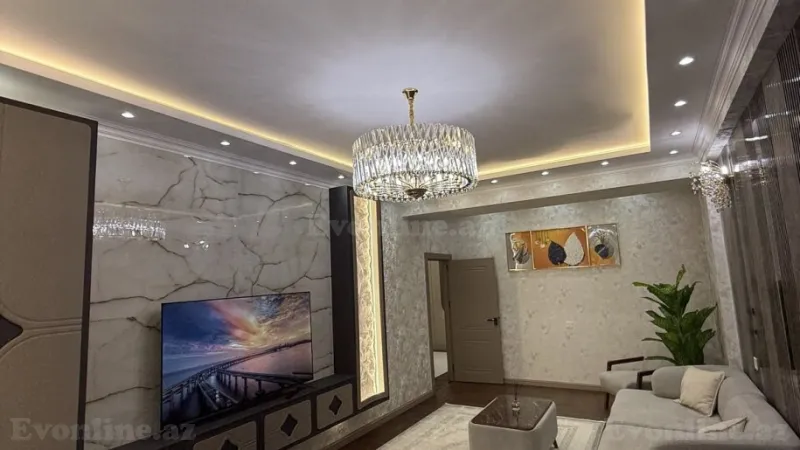 Satılır 3 otaqlı Mənzil Yeni tikili 127 m² Qara Qarayev m. - şəkil 2