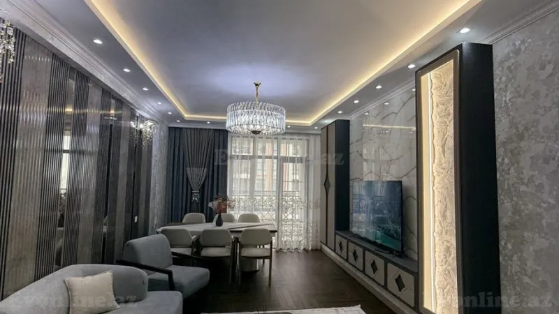 Satılır 3 otaqlı Mənzil Yeni tikili 127 m² Qara Qarayev m. - şəkil 5